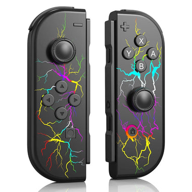 NS01 Left and Right Handles for Switch RGB Joycon Game Controller NS bluetooth Host Handles with Remote Wake-up