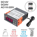 STC-1000 STC 1000 12V 24V 220V Digital Temperature Controller Thermostat Thermoregulator Incubator Relay LED 10A Heating Cooling