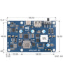 UPS HAT E Uninterruptible Power Supply Module for Raspberry Pi 5/4B/3B+ 5V 6A Output Type-C Fast Charging I2C Real-Time Monitoring