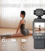 DV01 Portable Multifunctional Recorder 1080P HD Camera with WiFi Connectivity Anti-shake Dual Fill Lights Adjustable Rotating Lens Sport Camera Cycling Recorder
