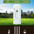 Tuya Smart For Zigbee Soil Tester Temperature and Humidity Meter Waterproof Moisture Garden Irrigation Home Assistant