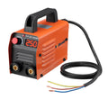 Excellway ZX7-250 250A 220V Mini Electric Welding Machine Portable Digital Display MMA ARC DC Inverter Plastic Welder Weld Equipment