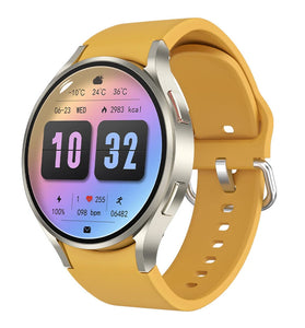 M10 1.4inch HD Screen bluetooth Call Heart Rate Blood Pressure Blood Oxygen Monitor Blood Sugar Sleep Monitoring Multi-sport Modes GPS Record Music Playback IP68 Waterproof Smart Watch