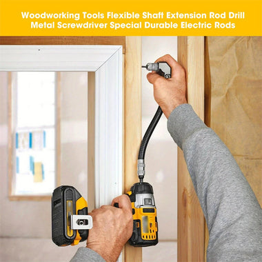 Right Angle Flex Shaft Drill Extension Attachment 90 Degree Adjustable Flexible Bits Screwdriver Adapter Woodworking Tools