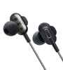 AIRAUX AA-HE4 3.5mm Earphone In-ear Wired Earbuds Double 8mm Dynamic Driver HiFi Stereo Gaming Headphone Meeting Headset with Mic