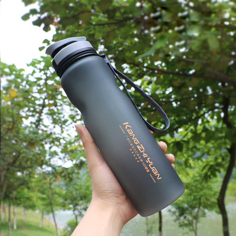 KANGZHIYUAN 1000ml Large Sports Bottle Gym Fitness PC Water Bottle