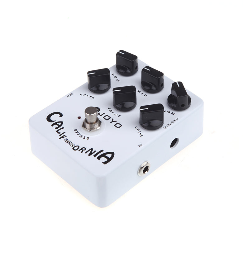 JOYO JF-15 California Sound Electric Guitar Effect Pedal True Bypass with gold Guitar Pedal Connector and Mooer Knob