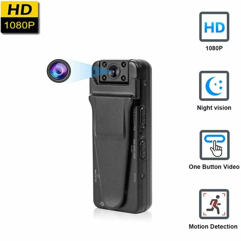 HD 1080P Z7 Mini Compact DV Camera Wearable Digital Body DVR Cam Motion Detection Loop Recording Video Security Camcorder