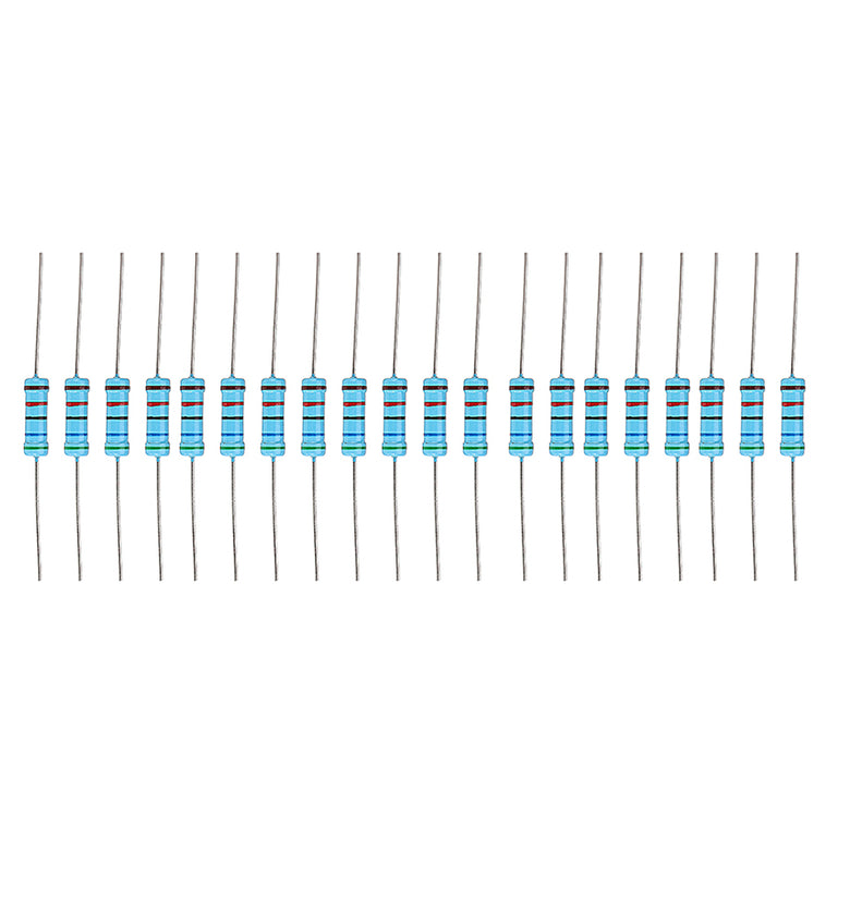 20pcs 2W 56KR Metal Film Resistor Resistance 1% 56K ohm Resistor