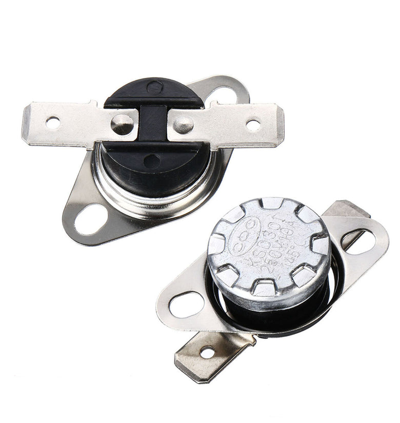 5Pcs 250V 10A KSD301 Normal Open 120 Thermostat Temperature Thermal Controller Control Switch