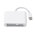 SKYLETTE Multifunctional 3-IN-1 USB-C to SD/ TF/ CF Memory Card Reader for iMac/ for iPad/ Macbook