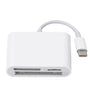 SKYLETTE Multifunctional 3-IN-1 USB-C to SD/ TF/ CF Memory Card Reader for iMac/ for iPad/ Macbook