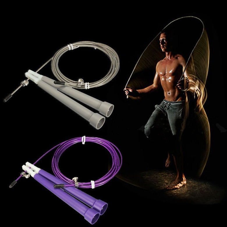 Cable Steel Speed Wire Skipping Adjustable Rope Skipping Fitness Sport Exercise Cardio Rope Jumping