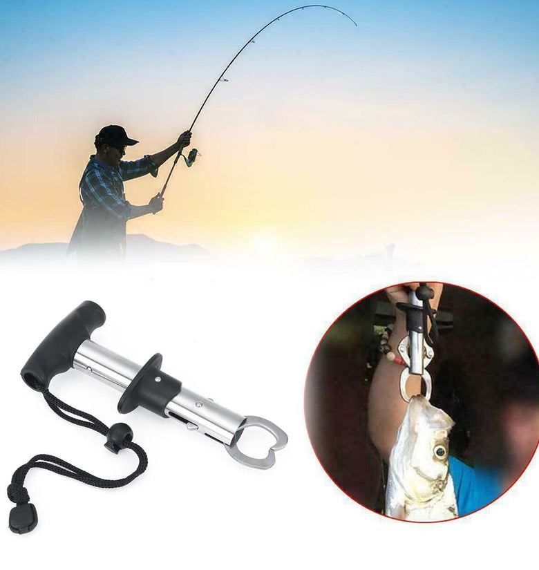 Straight Handle / Gun Handle Fishing Pliers Stainless Steel Hook Remover Fish Lip Gripper Grip Holder Tackle