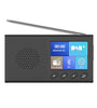 2.4 Portable DAB/DAB+Digital Radio FM Receiver Speaker Bluetooth 5.0 Alarm Clock"