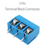 Excellway 3 Pin 5.08mm Printed Circuit Board Connector Block Screw Terminals