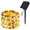 5M/10M/20M Solar Powered LED String Lights 8 Modes Waterproof Outdoor Garden Home Decoration