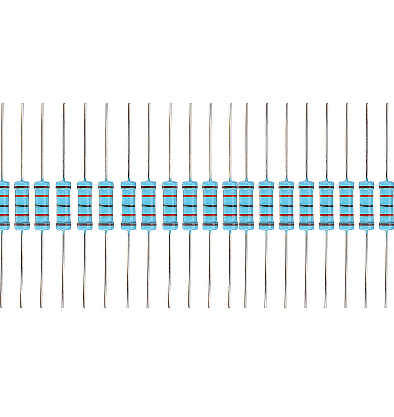 20pcs 2W 120KR Metal Film Resistor Resistance 1% 120K ohm Resistor