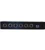 DOREMiDi NEW HUB-8 MIDI 6x6 USB MIDI Host x2 USB 3.1 MIDI Hub Box