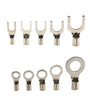 AOQDQDQD 320Pcs Connector Cold Pressed OT/UT Crimp Terminals Copper Nose Wiring Fork Set with Box