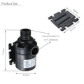 DC 24V 800L/H 19W 5m Lift Mini Quiet Brushless Motor Submersible Water Pump With 4mm Threaded Port