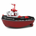 686 2.4G 1/72 Rc Boat Powerful Dual Motor Wireless Electric Remote Control Tugboat Model Toys for Boys Gift