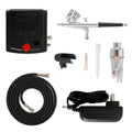 AGILE TC-100 Mini Air Pump Airbrush Set with Compressor 0.3mm Sprayer Airbrush Kit for Nail Airbrush for Model/Cake/Car Painting