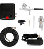 AGILE TC-100 Mini Air Pump Airbrush Set with Compressor 0.3mm Sprayer Airbrush Kit for Nail Airbrush for Model/Cake/Car Painting