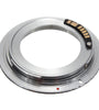 AF Confirm M42 Lens To Canon EOS EF Silver Adapter 60D 50D 40D 550D