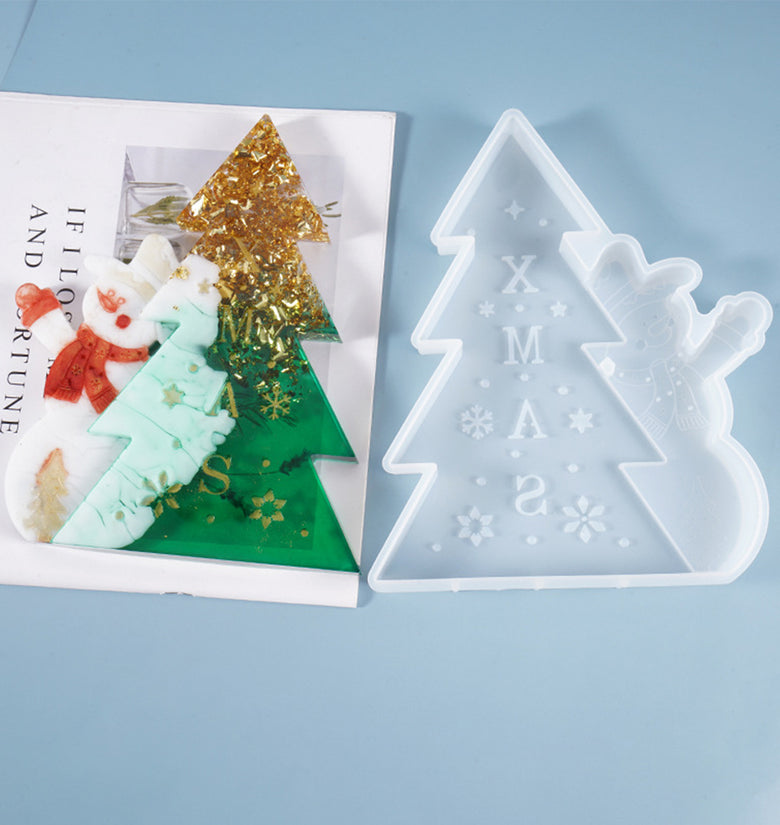 Christmas Wish Silicone Jewelry Casting Mold Resin Epoxy Mould Craft Decoration Xmas
