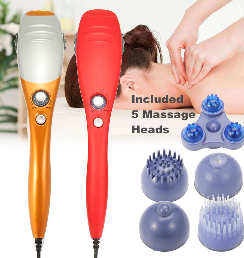 Electric Handheld Body Electric  Massager Back Shoulder Neck Waist Leg Massage