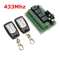 5Pcs Geekcreit 12V 4CH Channel 433Mhz Wireless Remote Control Switch With 2 Transimitter