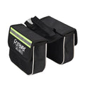 Bike Handlebars Bag, Bicycle Basket With | Touchable Transparent Cell Phone Pouch, Mesh Pocket, Shoulder Strap, Rain Cover | Bike Front Bags For Cycling