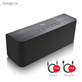 NBY 10W Wireless HiFi Bluetooth Speaker with Bass Stereo Subwoofer, AUX, TF, and FM USB - bluetooth Subwoofer AUX TF