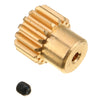 SG 1603 1604 UDIRC 1601 RC Car Spare Copper Motor Gear 16T 0.6M 1603-036 Vehicles Model Parts