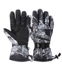 Ski Garden Working Protecitve Gloves Waterproof Breathable Faux Leather Flexible Windproof Ambidextrous Hand Orientation