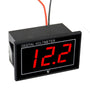 0.56 inch Waterproof Digital LED Voltage Meter DC 5-130V Indicator Voltmeter For Car Motorcycle 12V 24V 36V 48V 72V 120V