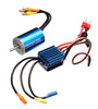 2838 Sensorless Waterproof Motor 3600/4500KV 35A ESC For 1/12 1/14 Cars