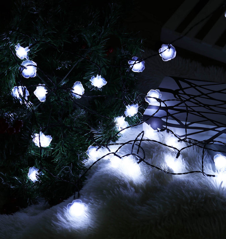 11/12/22M Solar LED String Lights Waterproof Christmas Party Garden Home Decor