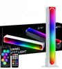 RGB LED Desktop Floor Lamp Light Bar Bluetooth APP Control Music Night Light Rhythm Atmosphere Lights for Gaming TV Room Decoration Lamp