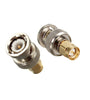 Alloy Steel BNC Male Plug To SMA Male Plug RF Adapter Connector
