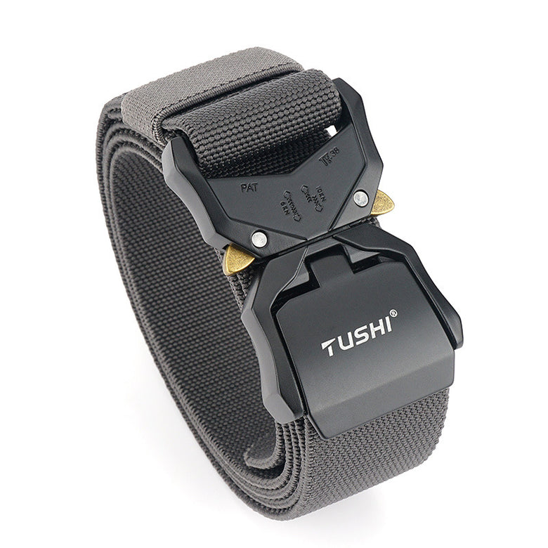 TUSHI NS6 125cm 3.8cm Quick Release Cobra Buckle 100D Nylon Tactical Waist Belts Business Belt