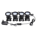 4-in-1 RGB LED Submersible Pond Spot Light with Remote for Garden Tank Aquarium - 4 in 1 Underwater