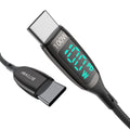[4 Packs] BlitzWolf BW-TC23 100W 5A LED Display Type-C to Type-C Cable PD3.0 PPS QC4.0+ QC3.0 Fast Charging Data Transfer Cord Line 3ft Long For Samsung Galaxy S22 Note 20 For iPad Pro 2021 MacBook Air