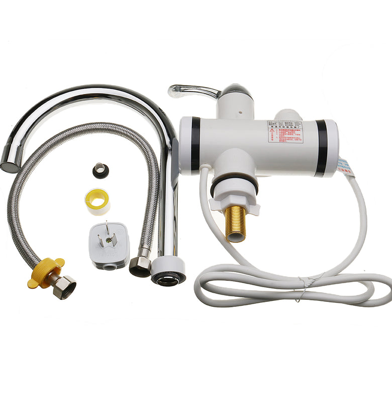 220V 3000W Instant Electric Heating Tap Electric Hot Water Faucet with Leakage Protection Plug