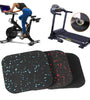 100*100*10mm Thick Color Dot Rubber Treadmill Cushion Furniture Foot Mat For Gym