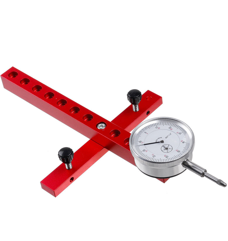 Aluminum Alloy Dial indicator Gauge Table Saws Metric or Imperial For Aligning and Calibrating Machinery Dial indicator