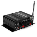 AK370 220W Digital HiFi Power Amplifier bluetooth 5.0 RCA USB SD Card Stereo Home Theater Car Audio Support FM Function with Remote Control