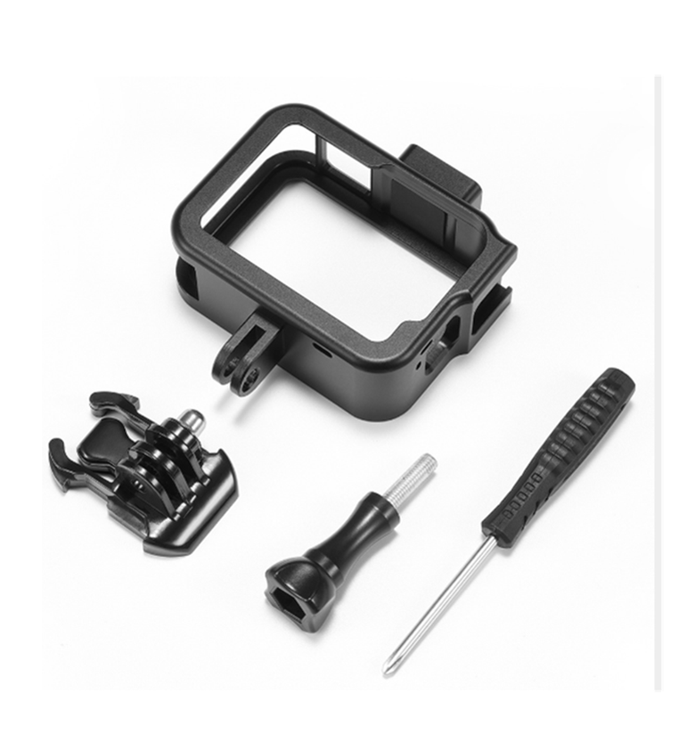 Aluminum Alloy Protective Frame Cover Sports FPV Action Camera Accessories Spare Part for GOPRO HERO 8