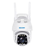 ESCAM QF288 3MP Pan/Tilt 8X Zoom AI Humanoid detection Cloud Storage Waterproof WiFi IP Camera with Two Way Audio